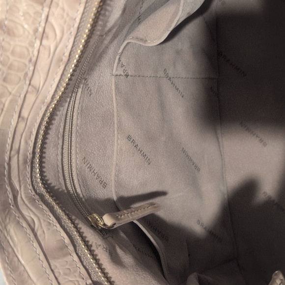 Brahmin Melbourne Ruby Satchel Euc - Picture 6 of 10